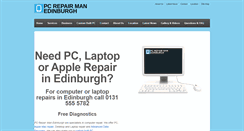 Desktop Screenshot of pcrepairedinburgh.com
