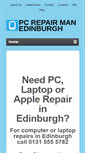 Mobile Screenshot of pcrepairedinburgh.com